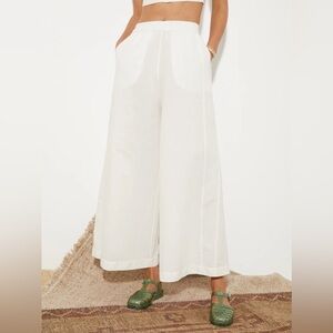 NWT Boteh Pantaléon Wide Leg Pant in cream